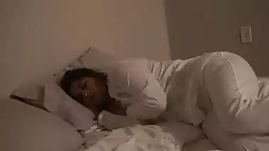 Desi Bhabi fucks herself in bed - Maya