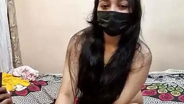 Masked girl HD porn nude hardcore sex with partner