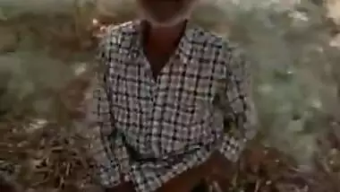 Desi old man caught outdoor