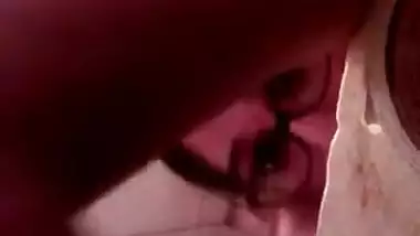 Girl spying on her stepmom having nude bath