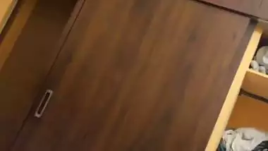 MILF teacher wearing bra after bath viral videos