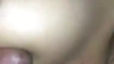 Bigboob Sexy Bangladeshi bhabi Taking Cum On Boobs
