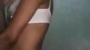 Hot girl recording bathing