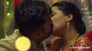 Sexy actress’s suhagrat sex scene from an adult web series