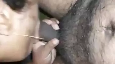 Bhabhi giving Blowjon N cum one her mouth