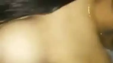 Big boob girl rides on her lover’s Indian hard dick
