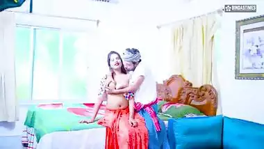 Desi milkman fucked his mistress' big breasts on the pretext of selling milk ( Hindi audio )