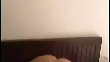 Cuckold husband horny wife fingering and pussy licking